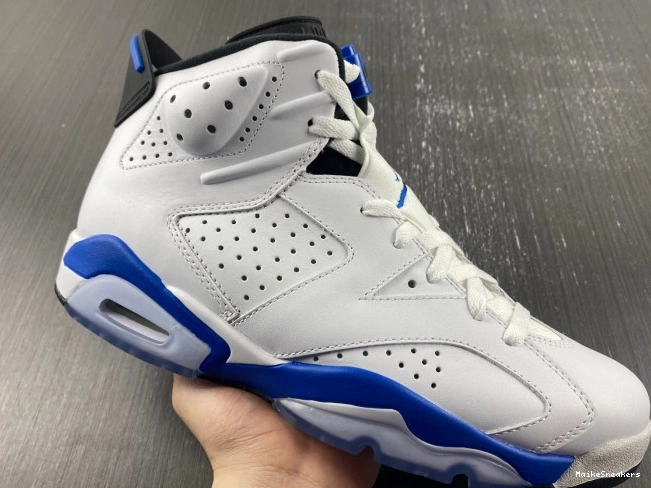 MaikeSneakers (2014) 384664-107 6 Air Sport Blue Retro Jordan 0716